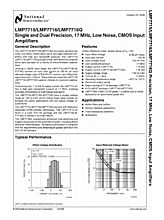 DataSheet LMP7716 pdf